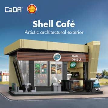 CADA C66033W - Shell Cafe