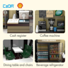 CADA C66033W - Shell Cafe