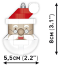COBI 20011 - Christmas tree decorations - Santa claus