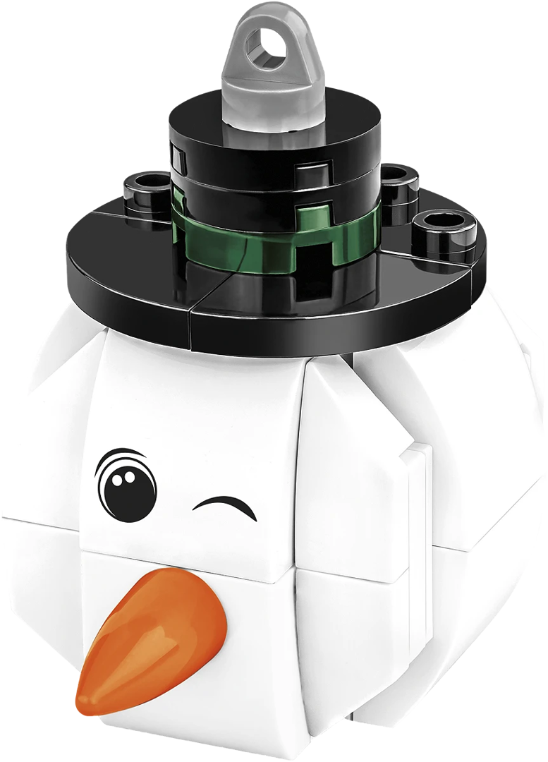 COBI 20012 - Christmas tree decorations - Snowman