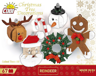 COBI 20014 - Christmas tree decorations - Red-nosed reindeer