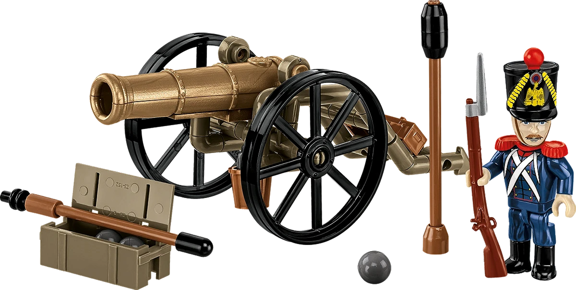 COBI 20093 - French Artilleryman-Cannon