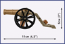 COBI 20093 - French Artilleryman-Cannon