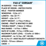 COBI 2417 - F4U-4 Corsair