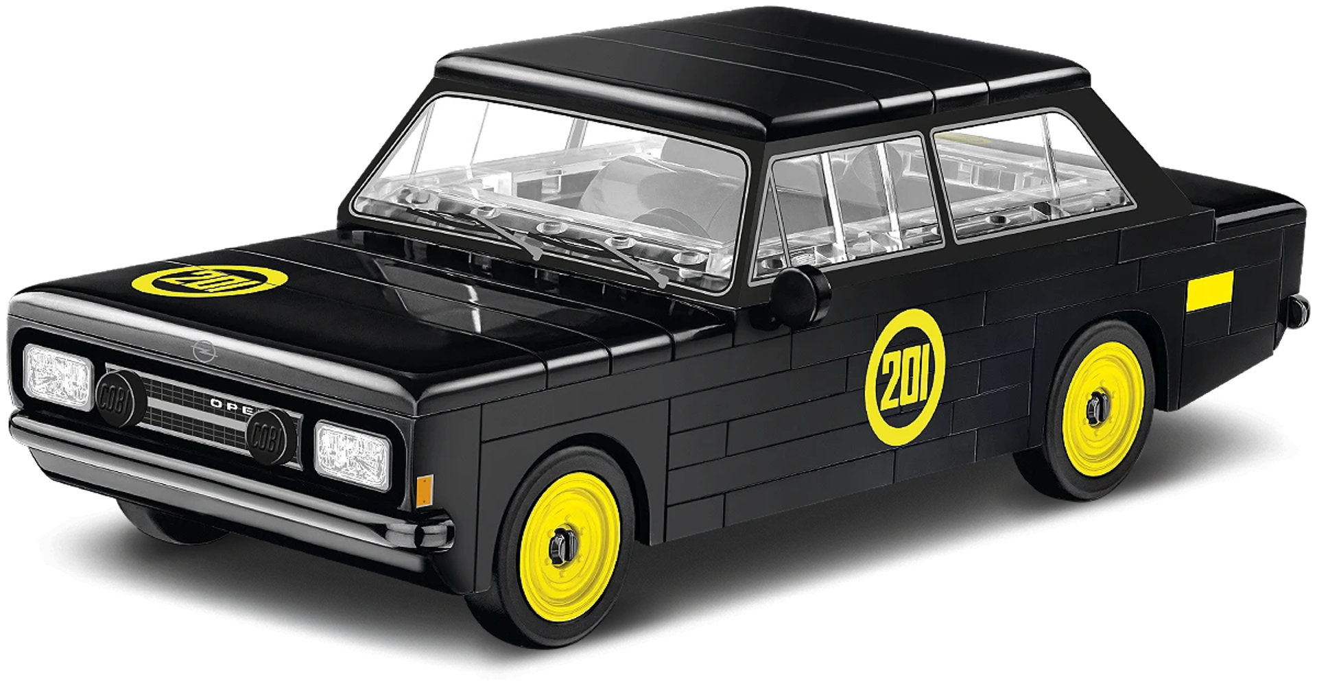 COBI 24597 - Opel Rekord C-Schwarze Witwe