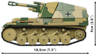COBI 2598 - Sd.Kfz.124 Wespe - Executive Edition