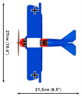 COBI 2994 - Fokker D.VII