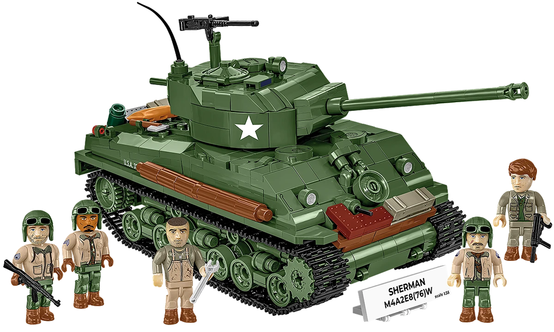 COBI 3118 - Sherman M4A2E8(76)W