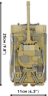 COBI 3123 - Panzer VI Tiger I no 131