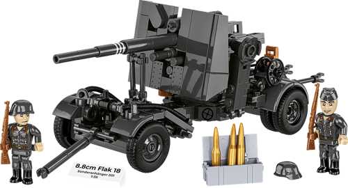 COBI 3140 - 8.8 cm Flak 18 with Carriage