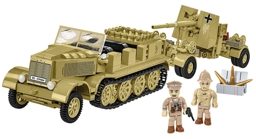 COBI 3143 - Sd.Kfz.8 Towing 8.8 cm Flak 36