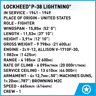 COBI 5882 - Lockheed P-38 Lightning