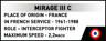 COBI 5930 - Mirage IIIC