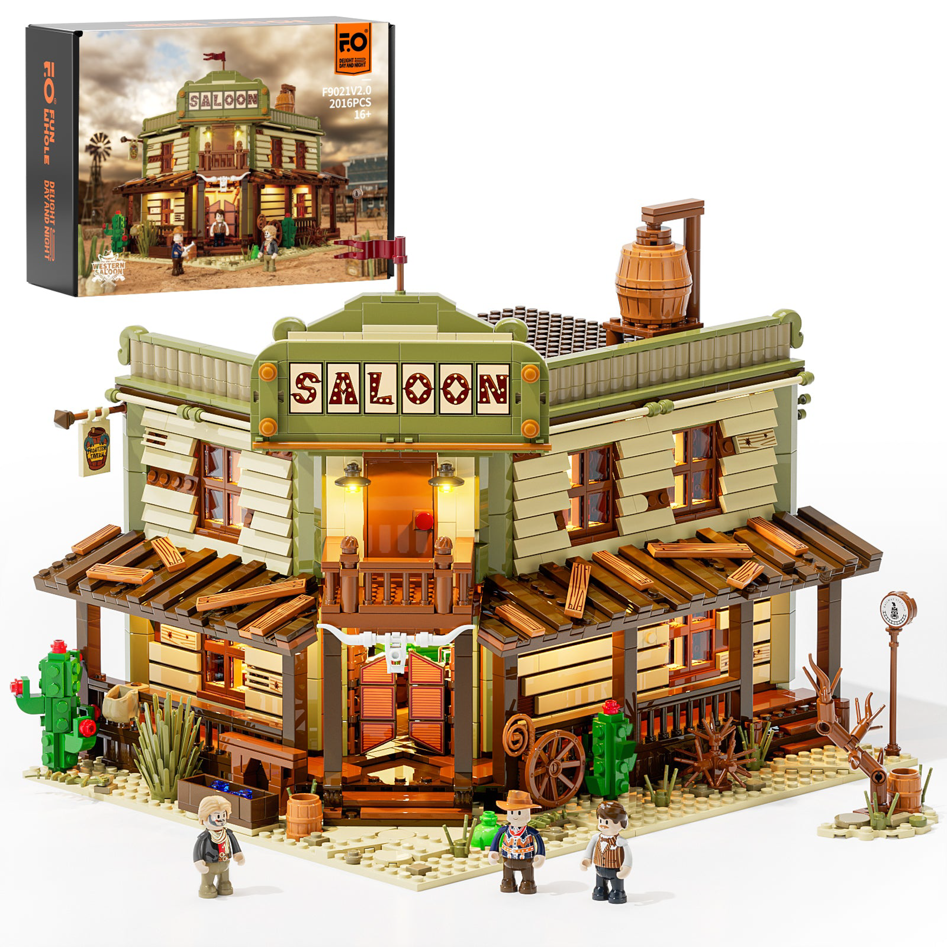 Lumibricks F9021 - Western Saloon