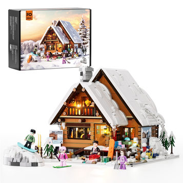 Lumibricks F9041 - Ski Lodge