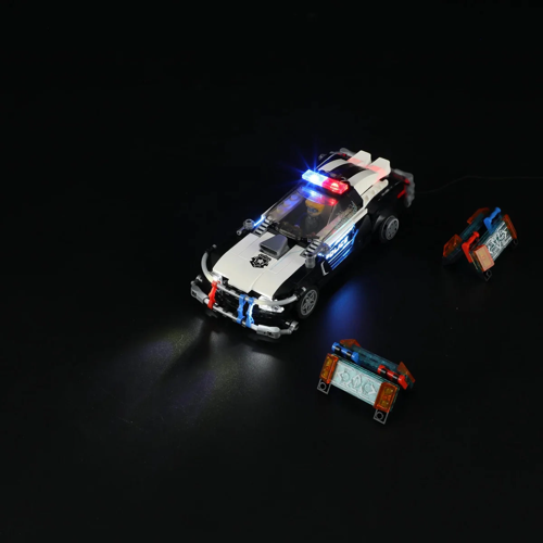 Lumibricks F9043 - Voiture de patrouille de police