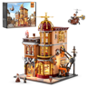 Lumibricks F9050 - Steampunk Flying Club - Image 1