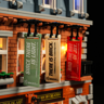 Détail des bannières décoratives de la Brick Art Gallery : Since There Is Light, There Is Brick et And The Art Of Joy