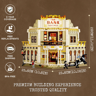 Infographie des dimensions du set banque Gold Rock 25.6x25.6x28cm avec garantie 2 ans et livraison gratuite
